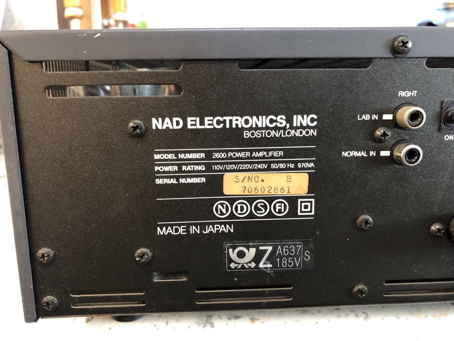 NAD-2600 качествено стъпало