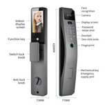 Умный замок face id отпечаток пальца