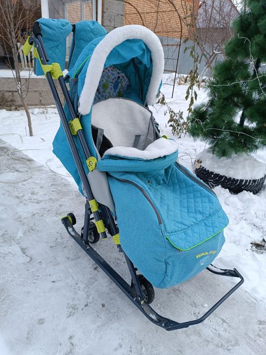 Продам санки коляску Hika-KiDS