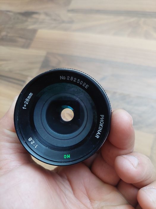 Obiectiv foto Phokinar,montura filet ,M42 ,f-28mm