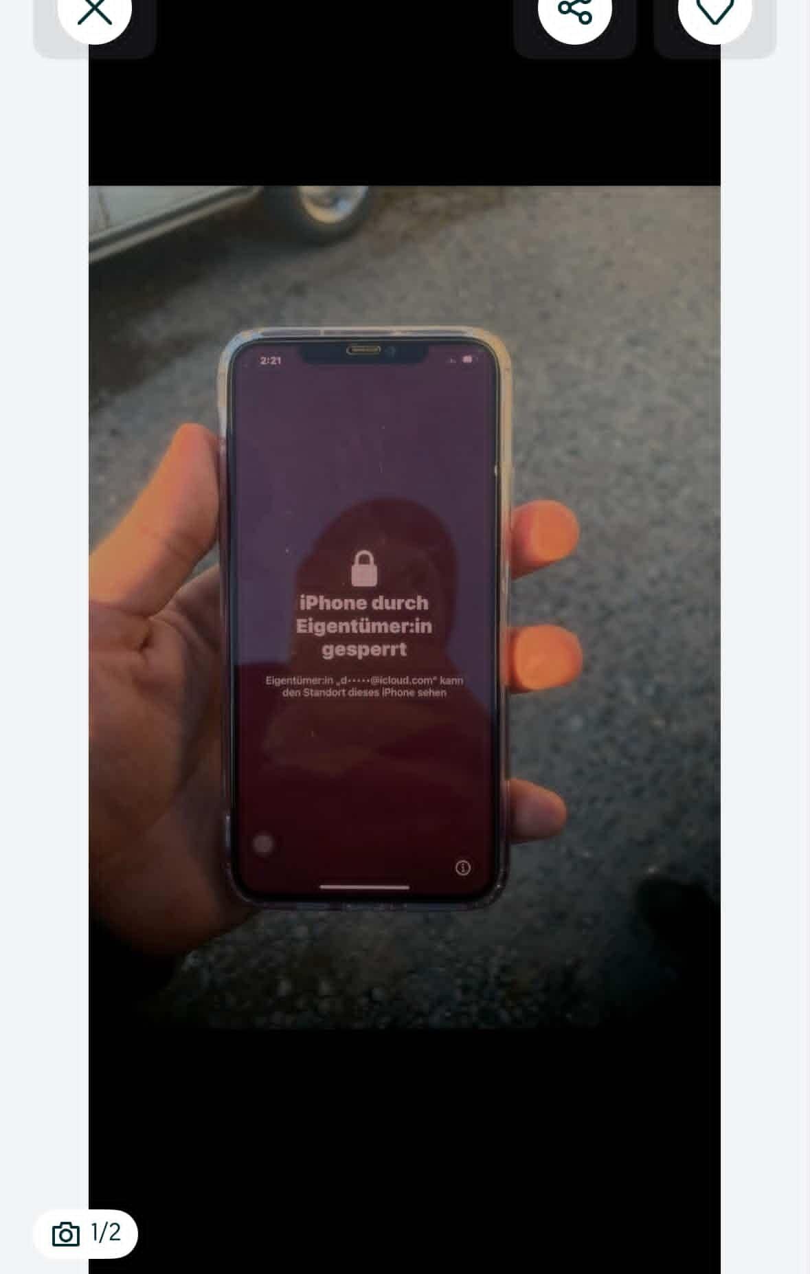 Iphone 11 pro max iclod