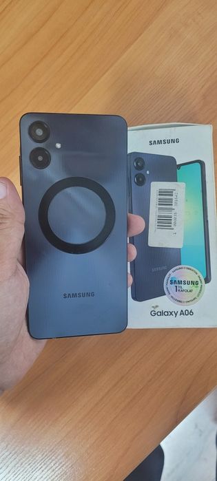 Samsung Galaxy A06 8/128GB Black Original 2025 Karobka Holati Yaxshi