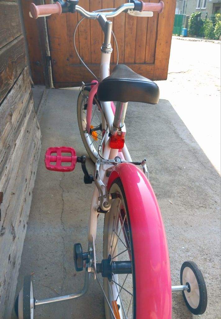 Детски велосипед BTWIN 500 doctogirl 16 инча, 4-6 г.