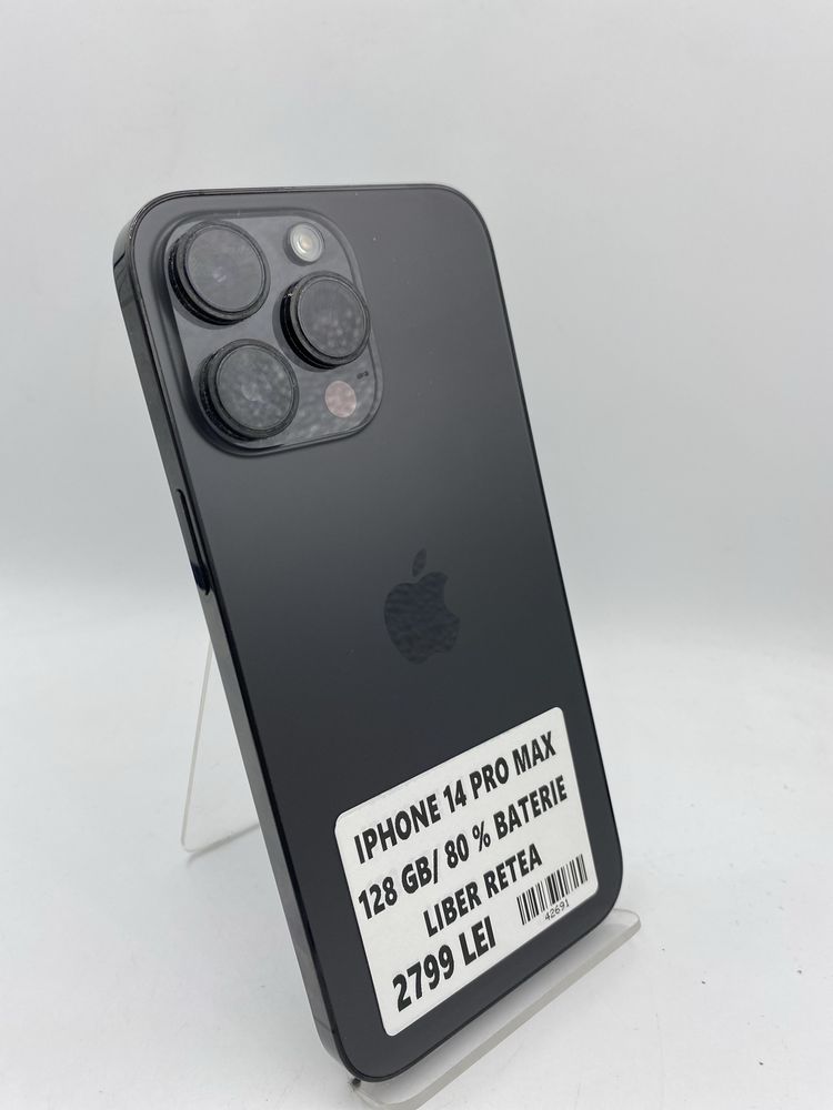 Iphone 14 Pro Max 128Gb/80 % Baterie GARANTIE/FACTURA #42691