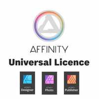 Serif Affinity Licenta Universala, Photo+Designer+Publisher | 1 PC/Mac