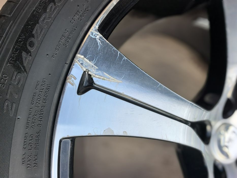 5x114.3  9x20 с гуми 275 40 20 SUV