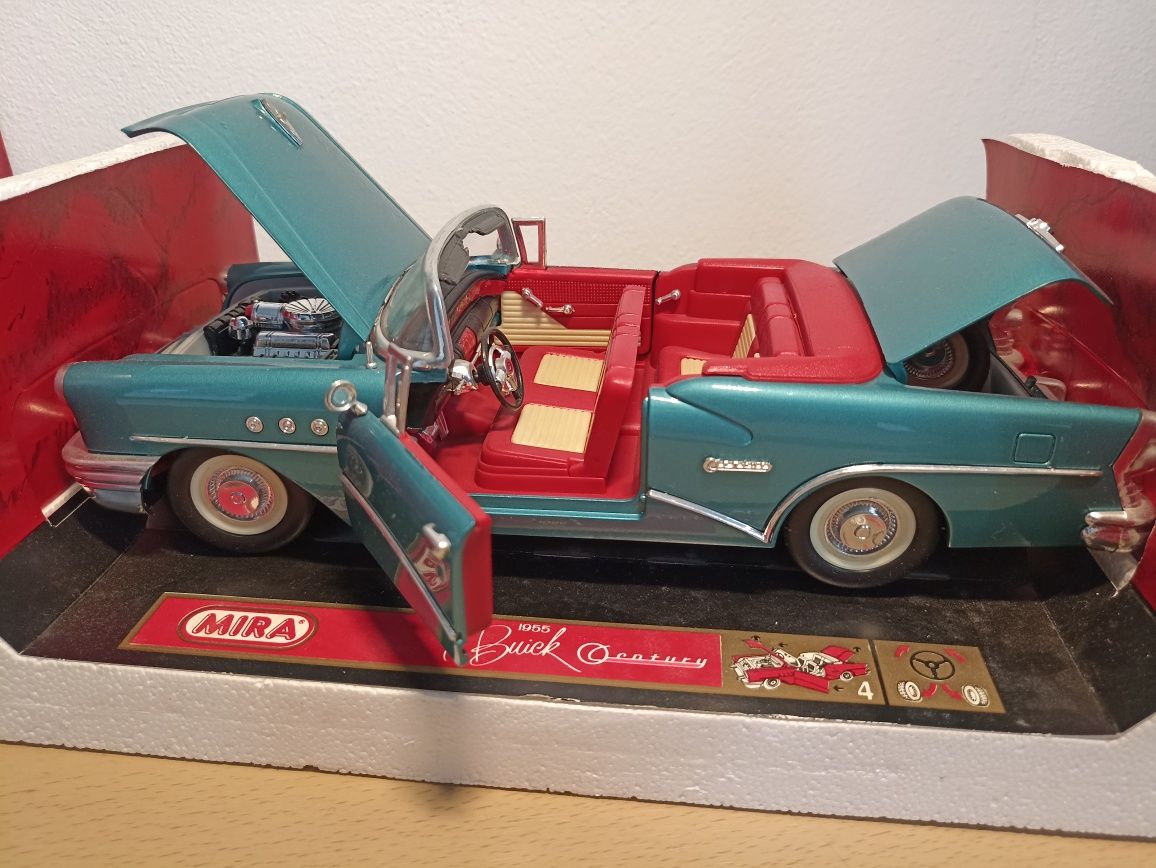 Buick 1955, macheta auto Scara 1:18, mira