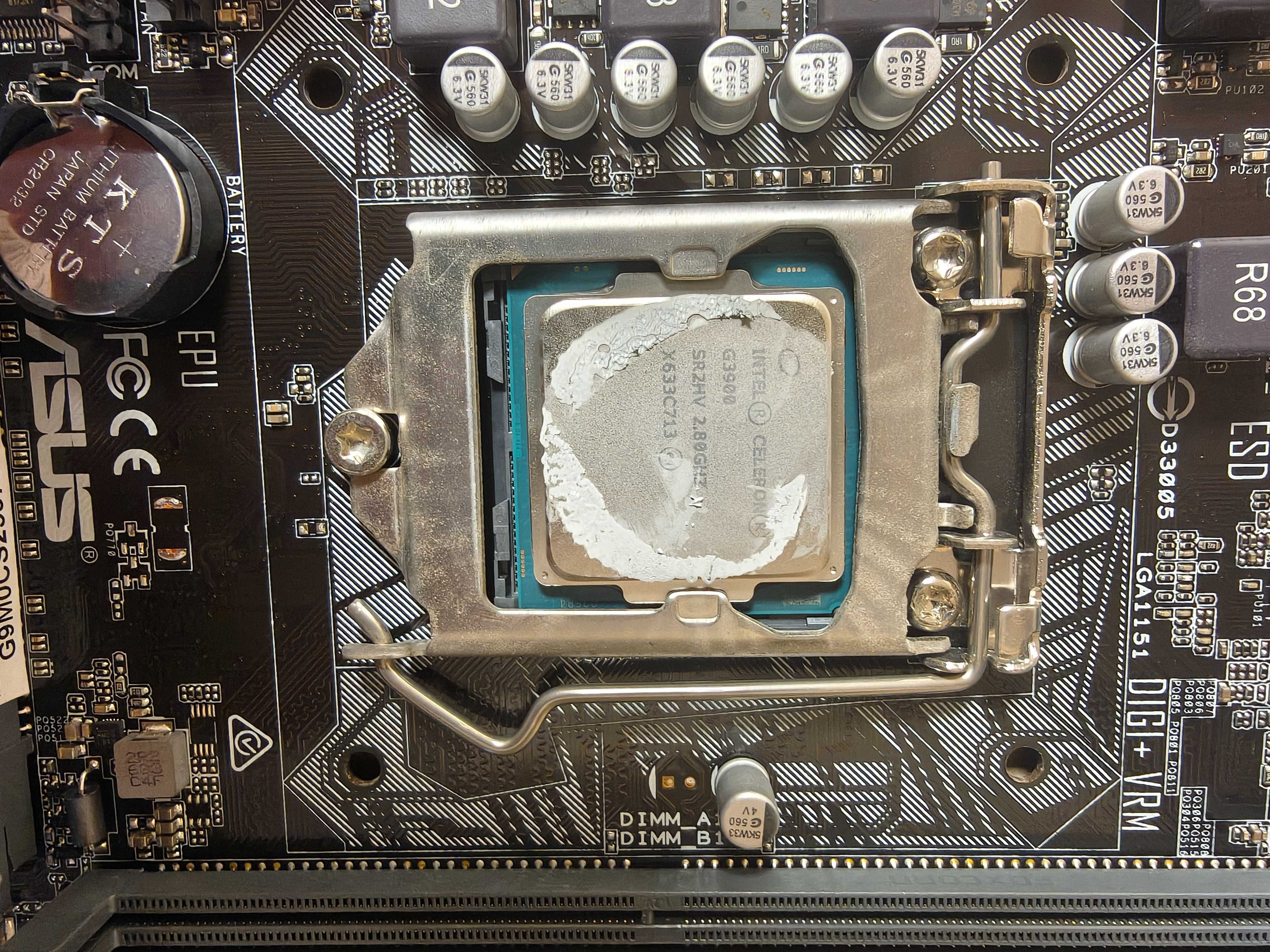 Дъно ASUS H110M-K + процесор Intel