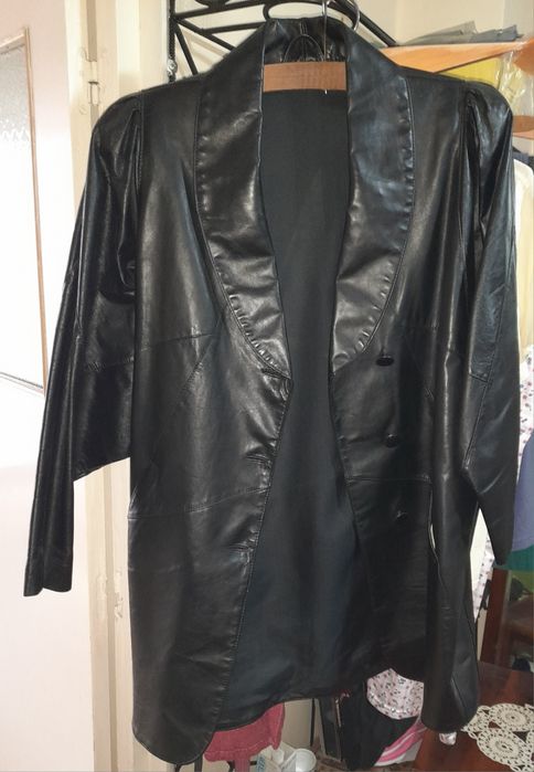 Paltonas pt femei din piele naturala