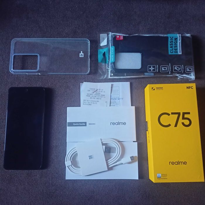 Смартфон Realme C75 в гаранция