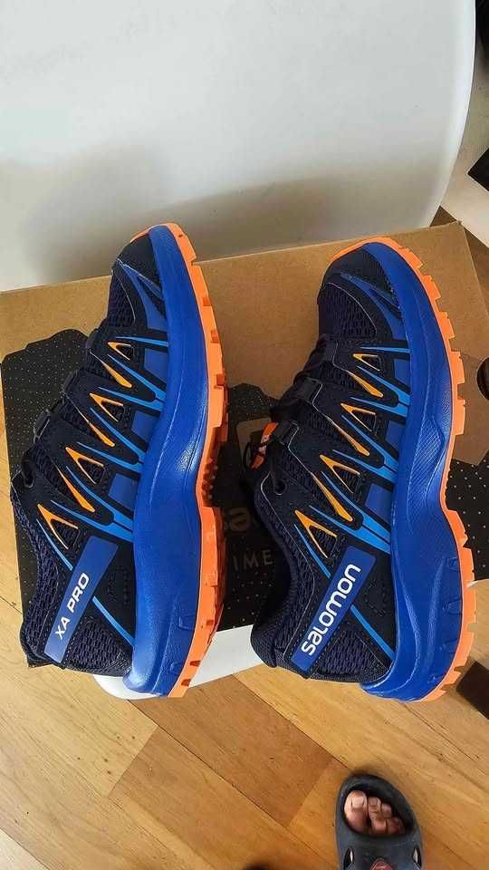 Детски Обувки За Бягане Salomon Xa Pro 3D J
