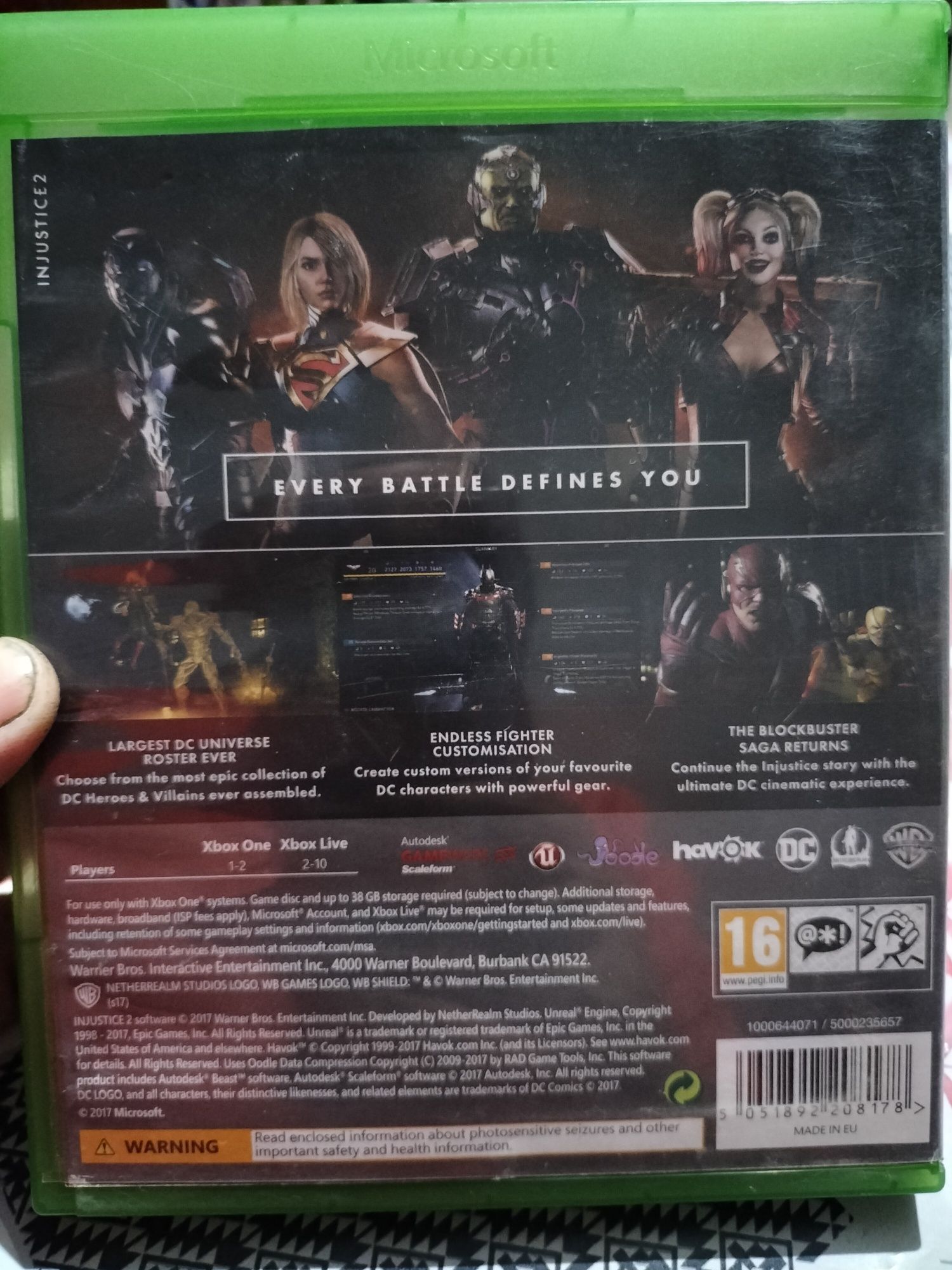 Injustice 2 Xbox one