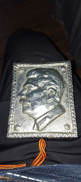Месинг бюст Сталин