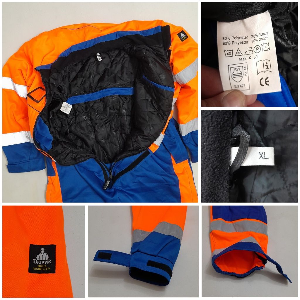 Salopeta iarnă Fristads Workwear, Combinezon muncă Djupvik nr. X