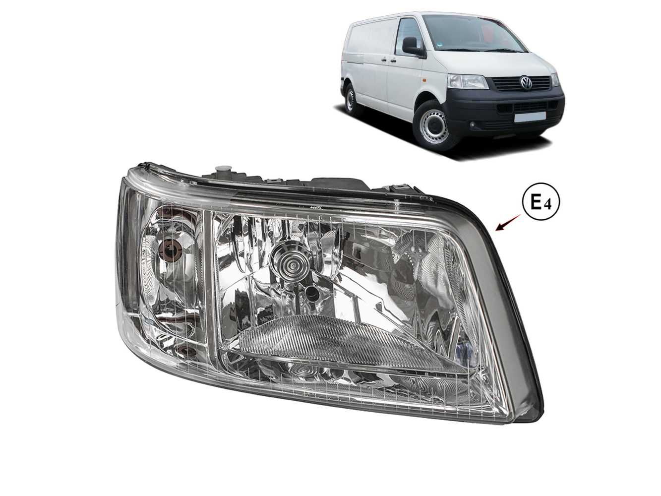 Фар Фарове Фолксваген Транспортер Т5 / VW Transporter T5 с мотор 03-09