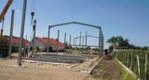 Vand și construiesc o gama larga de hale sau structuri metalice noi ne