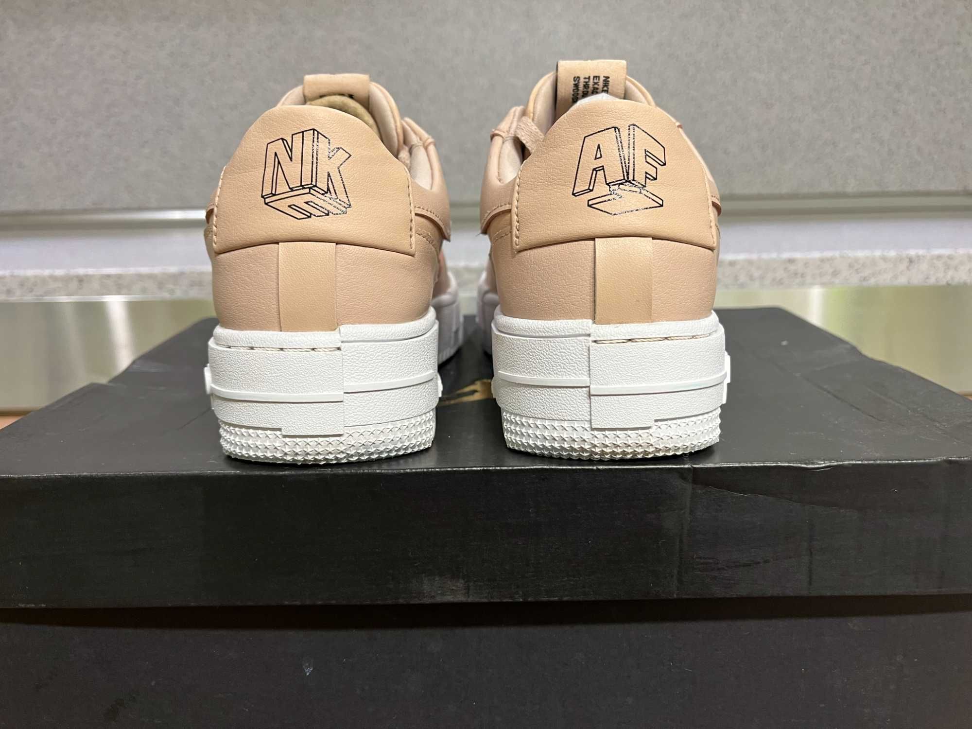 ОРИГИНАЛНИ *** Nike Air Force 1 Low Pixel Particle Beige