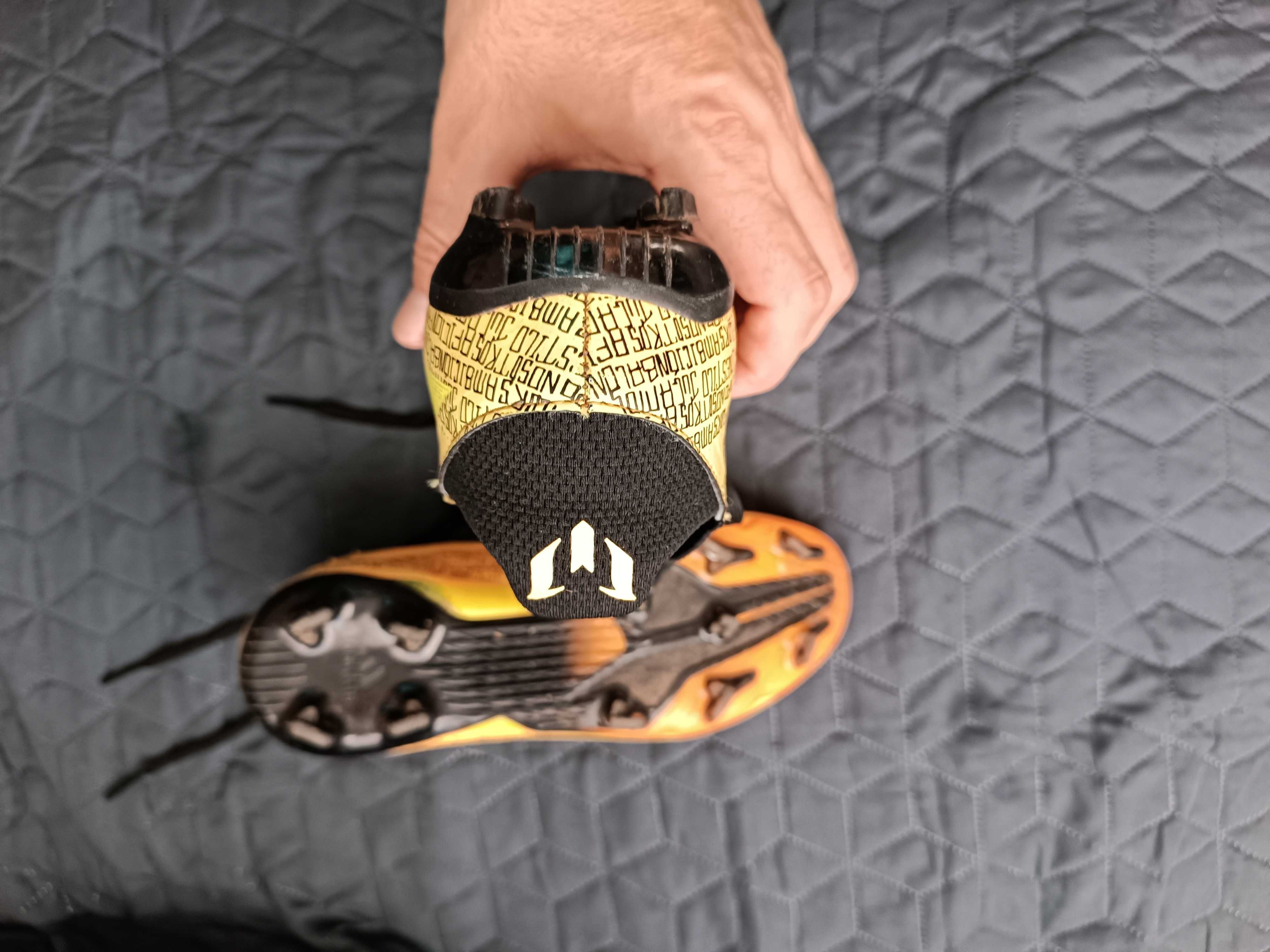 Бутонки Адидас -ADIDAS x Speedflow Messi.1 Firm Ground Boots Yellow
