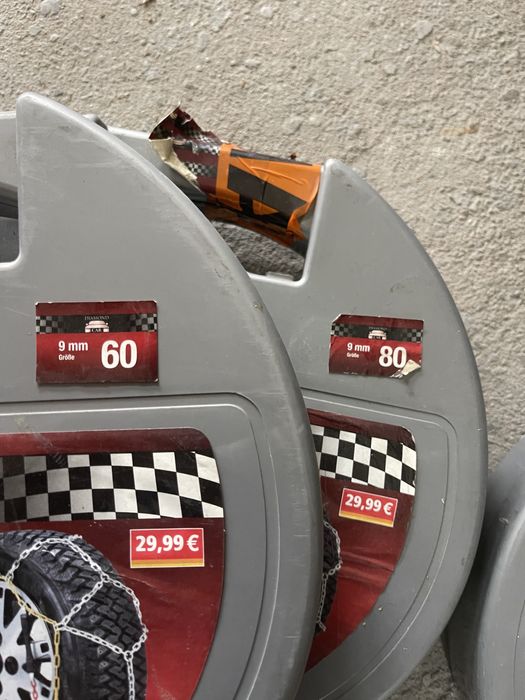 Чисто нови Вериги за сняг за автомобилни гуми за кола 9мм 3 броя