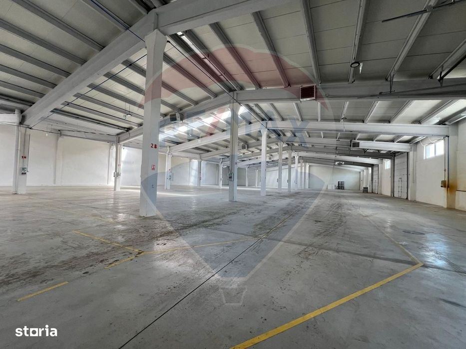 Hală renovată recent, modernizată, uși automate, poziționare eficientă