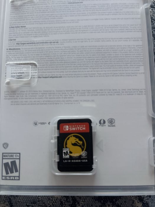 Mortal kombat 11 switch