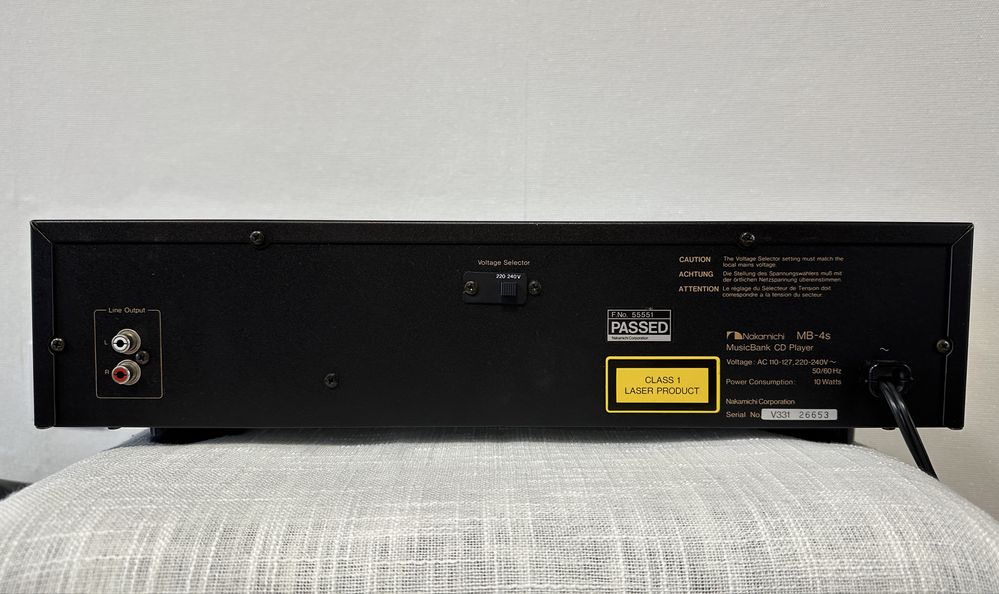 Nakamichi  MB-4s. 7  disc  CD Player