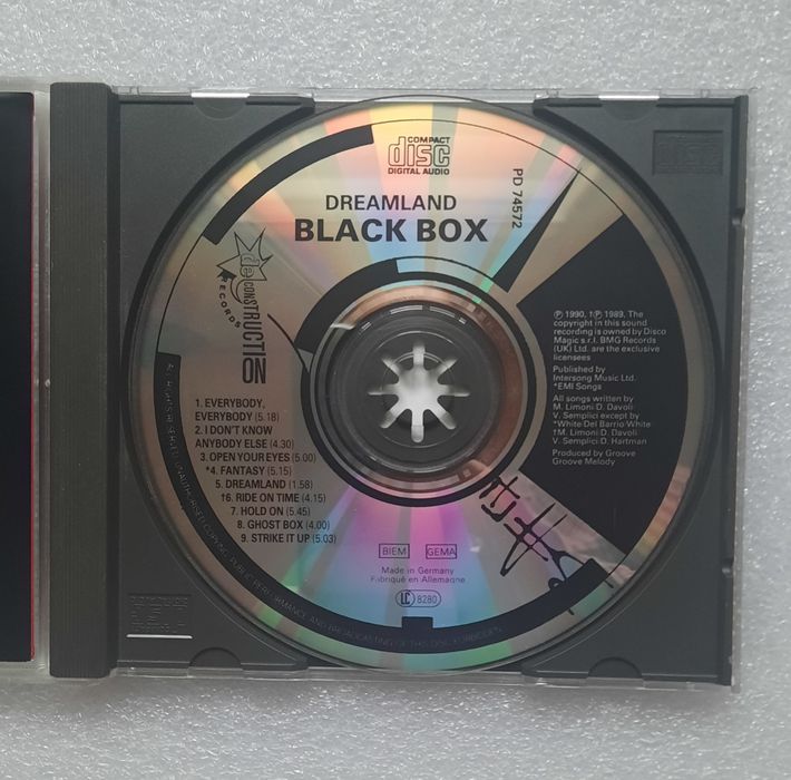 Black Box Dreamland cd