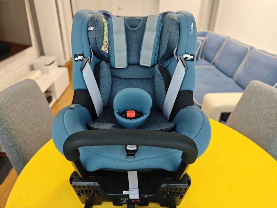 Столче за кола EASYGO ROTARIO 360 градуса-синьо