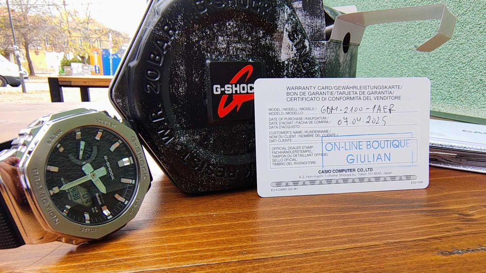 G-Shock GBM 2100 solar Bluetooth