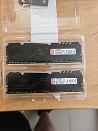 Kit Memorie RAM Kingston Fury Beast RGB 32 GB DDR4, 3200mhz CL16