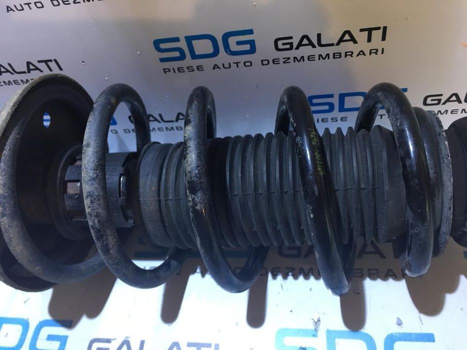 Amortizor / Telescop Complet cu Arc si Flansa Stanga Fata Seat Toledo 2 1.4 1.6 1998 - 2005 Cod Piesa : 1J0 413 031 BJ / 1J0413031BJ