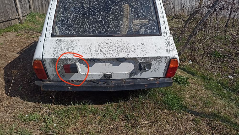 Lampa Număr înmatriculate+ poziție Dacia 1300