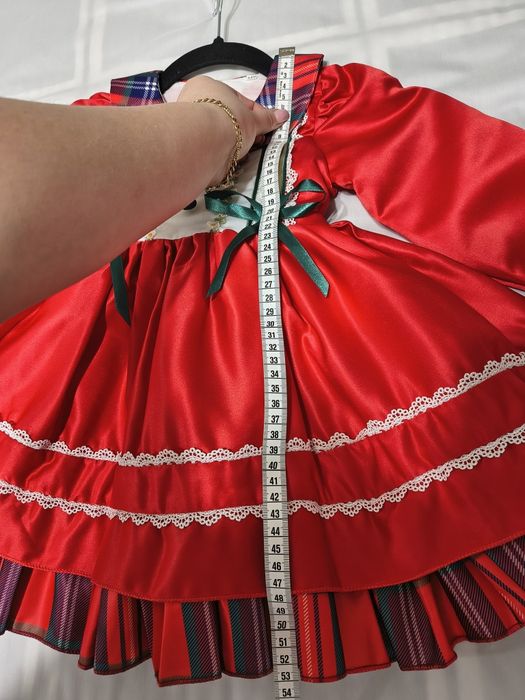 Rochie roșie 4-5 ani