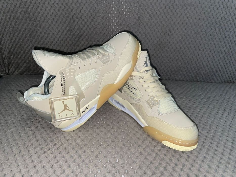 Încălțăminte NIKE Air Jordan Retro 4 off white nr 40 - 45