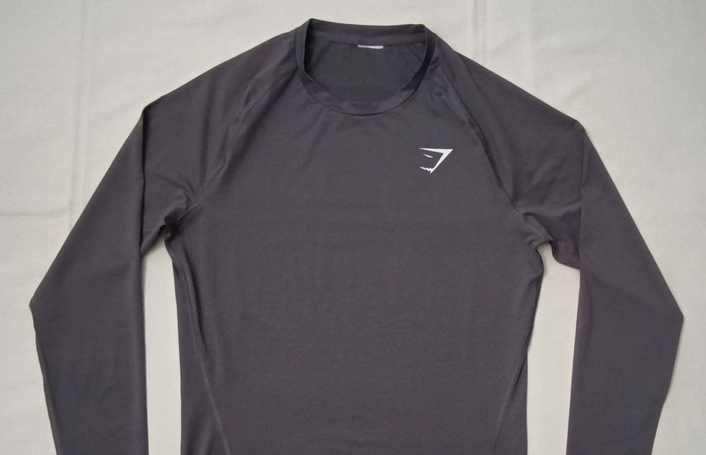 Gymshark Long Sleeve Top оригинална блуза S спорт фитнес тренировки