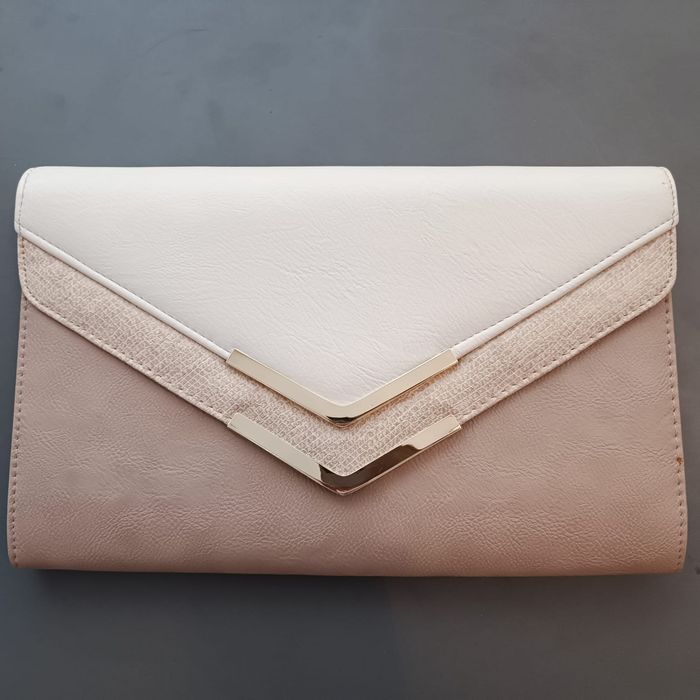 Клатч женский бежевый