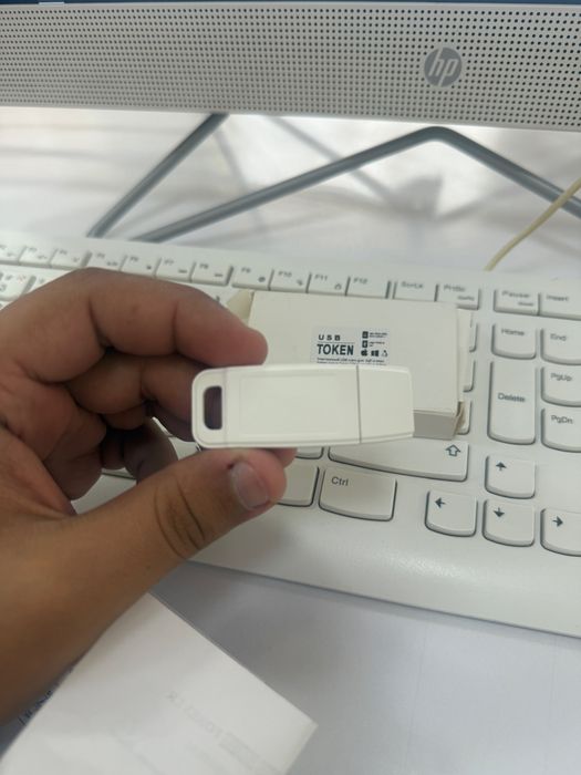 USB token ishlatilmagan