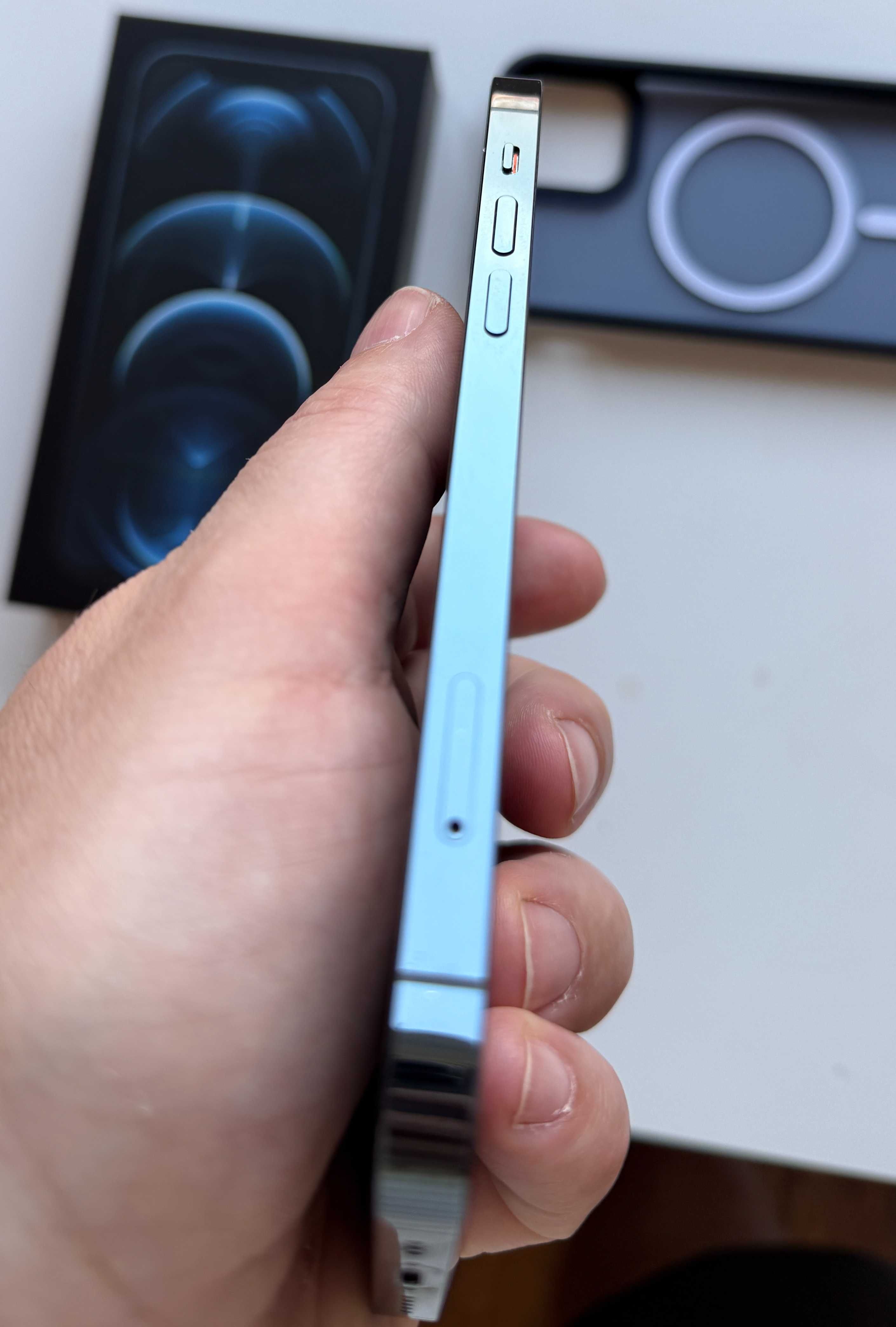 iPhone 12 Pro 128Gb Pacific Blue, като нов в оригинална кутия