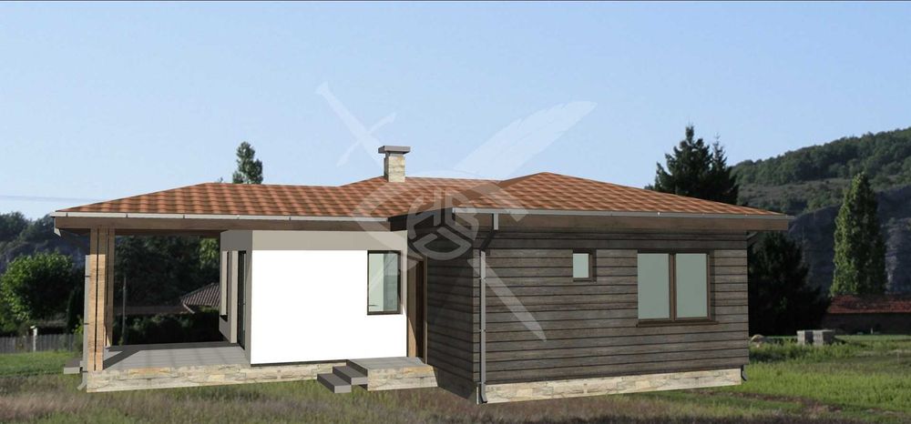 УПИ в село Волуяк с готов проект и  изграден фундамент № 89369