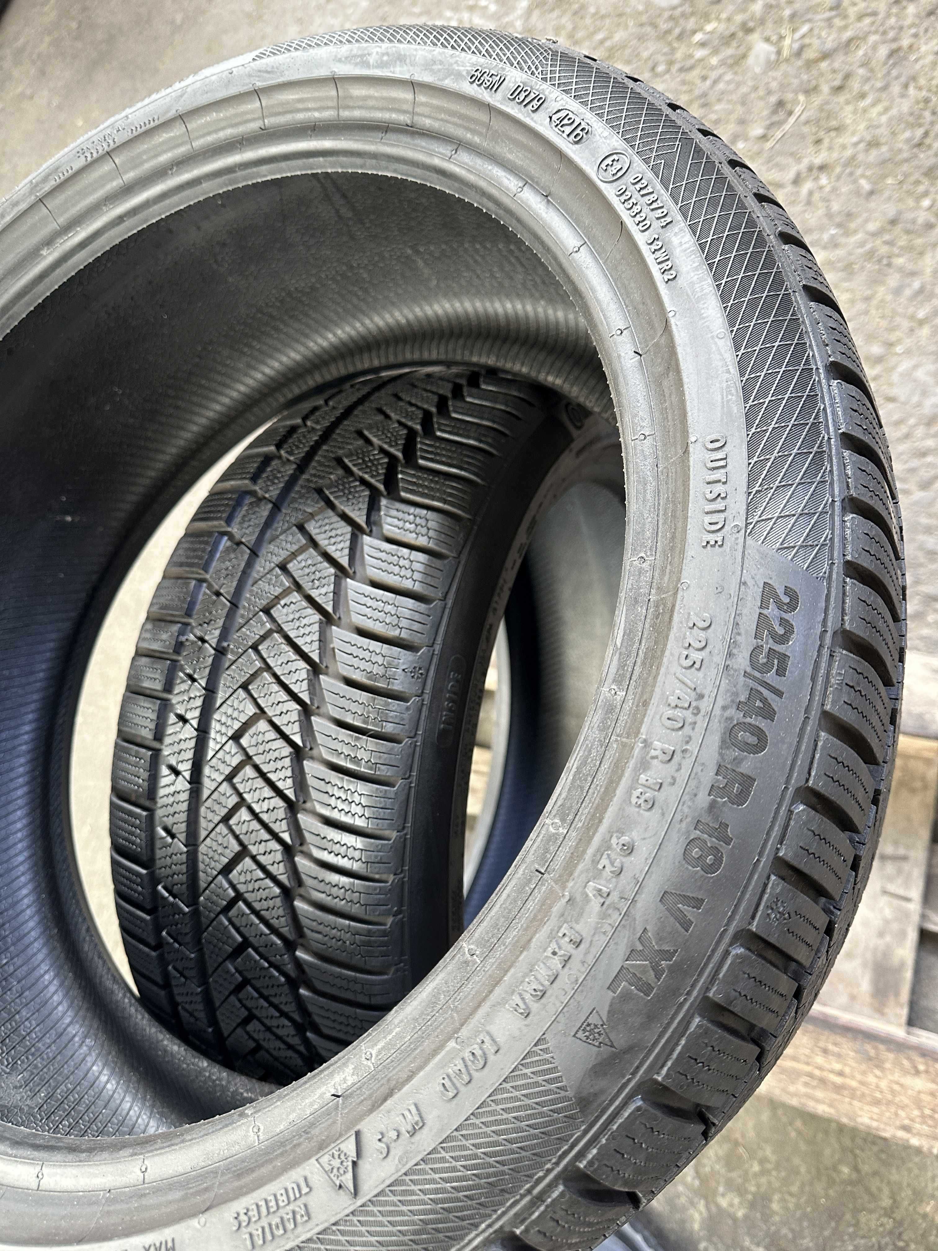 SET 2 Anvelope Iarna 225/40 R18 92V CONTINENTAL Winter Contact TS850P