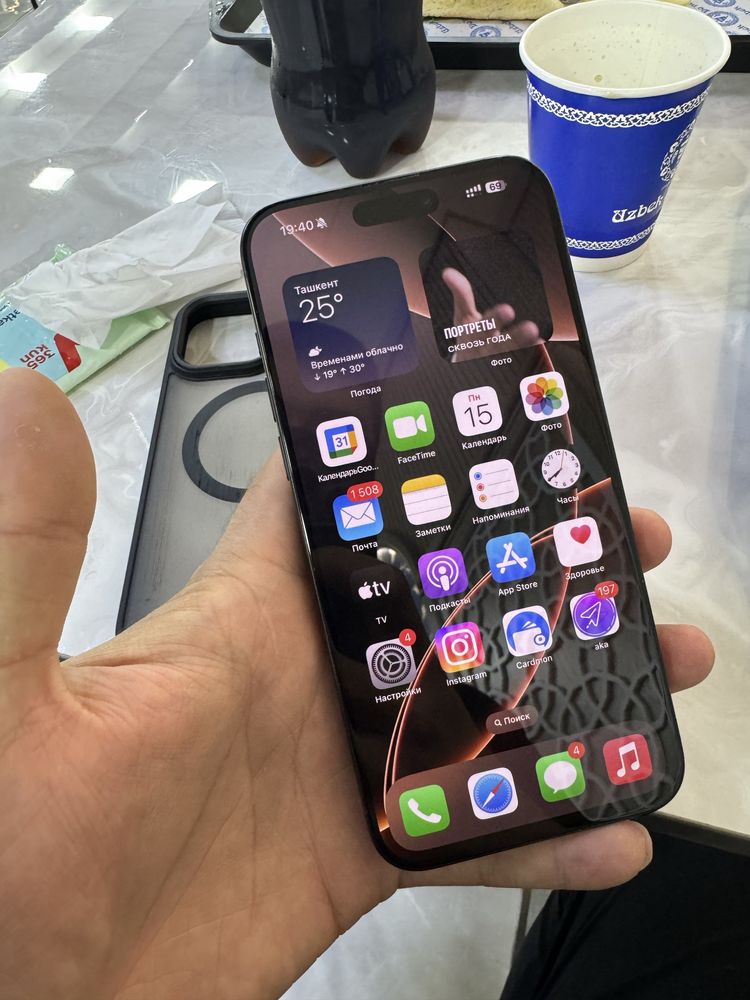 Iphone 15 pro max Amerika Region 256