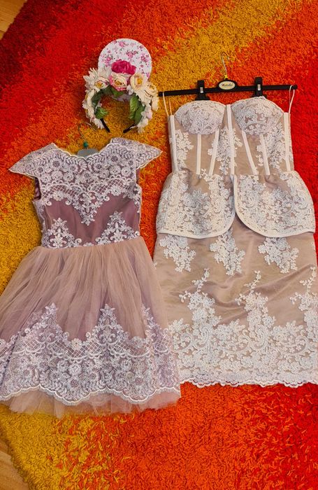 Set mama fiica rochite
