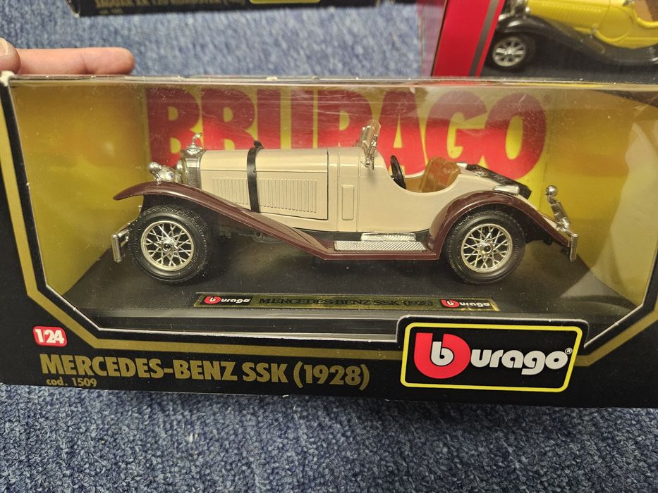 Colectie 4x Bburago Machete Metal Die-cast de colectie, anii '80 '90