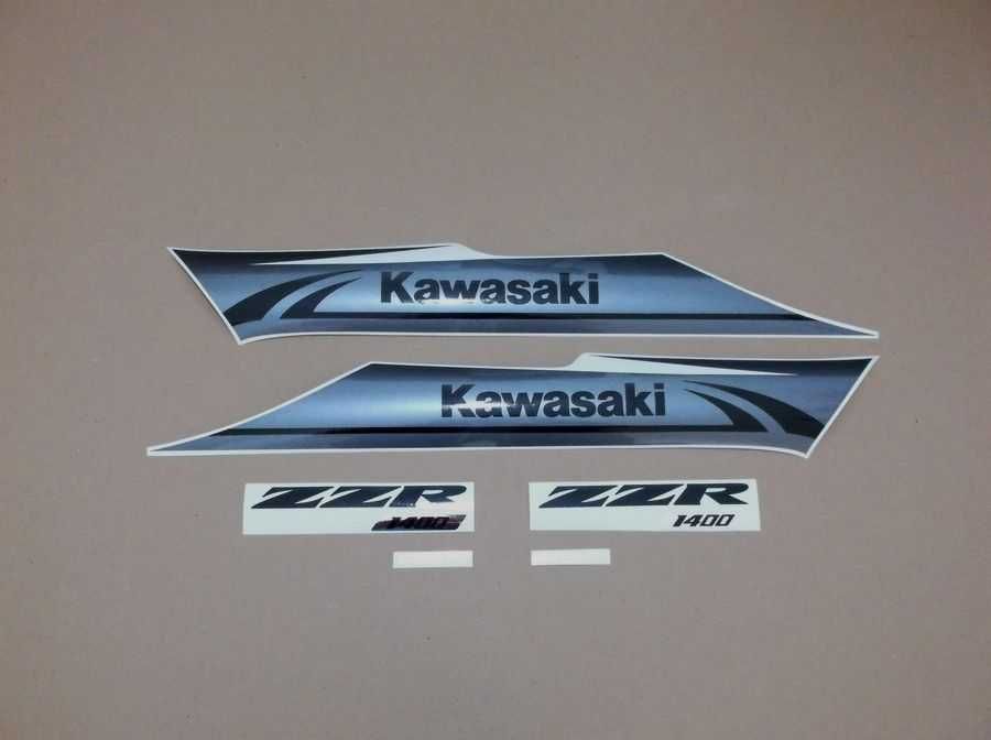 Стикери Kawasaki ZZR 1100/1200/1400/600 кавазаки ЗЗР лепенки