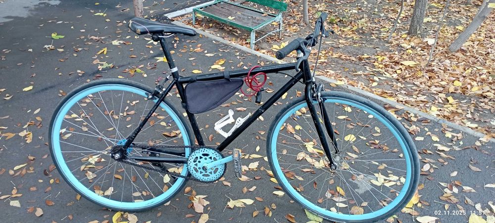 Велосипед универсальный фикс+городской