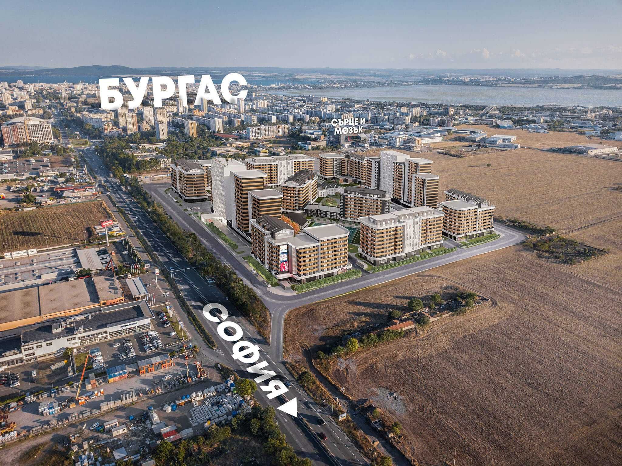 Предлагаме тристаен апартамент в Бургас! Ново строителство!