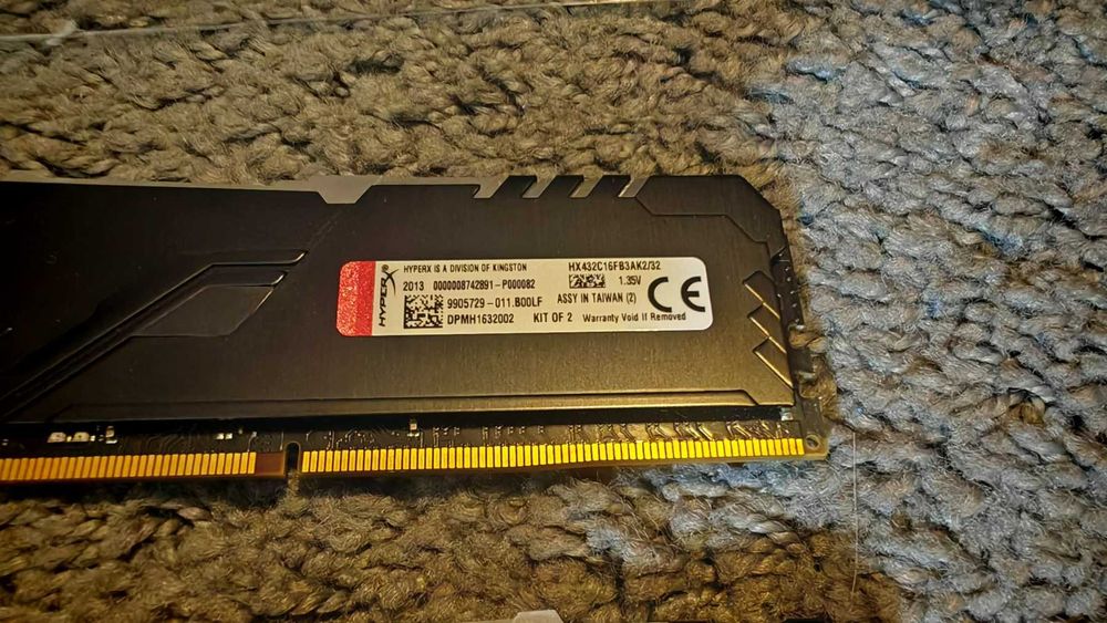 Рам памет Kingston HyperX FURY RGB 32GB (2x16GB) DDR4 3200MHz