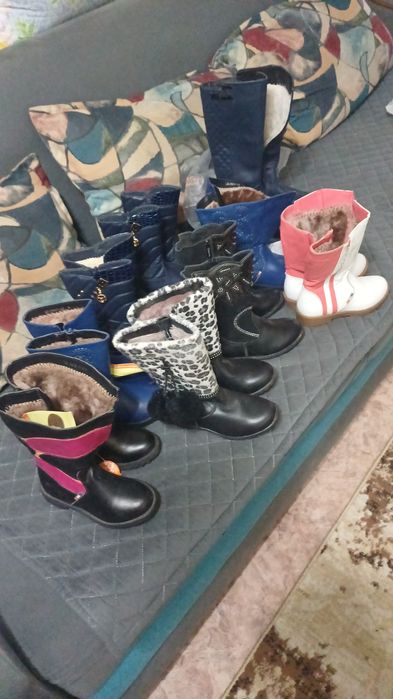 Обувь зимняя,на девочек