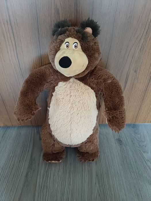 Плюшена играчка Мечока от филма за ''Маша и Мечока"