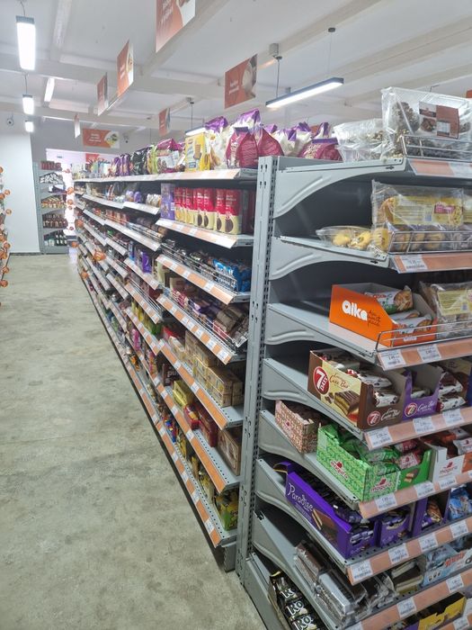 Raft de magazin metalic solid supermarket